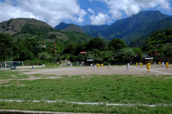 Local football league game in San Marcos
