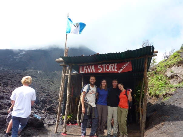 At the Lava Store with Mike & Ana