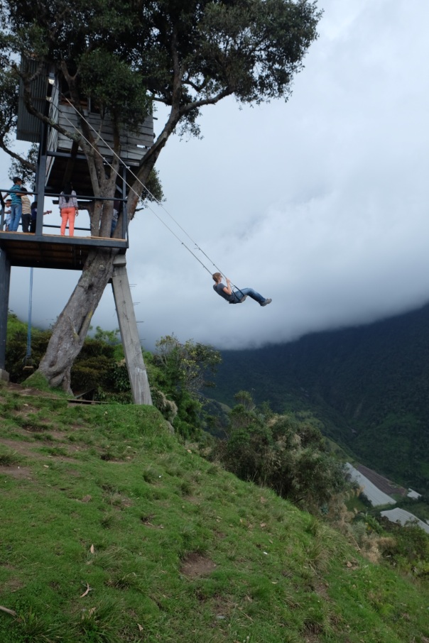 This is the most extreme activity we did in Baños
