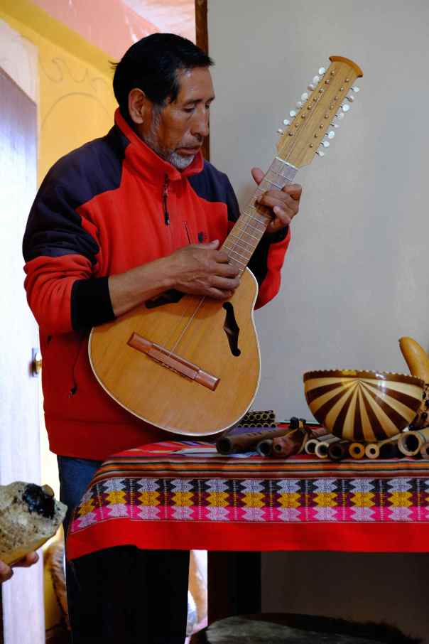 Local artisan in San Blas Neighbourhood