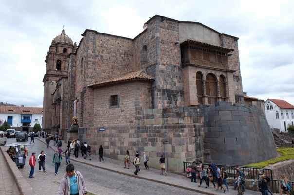 Spanish church built ontop of Q’orikancha (Temple of the Sun) - the heart of the puma. 