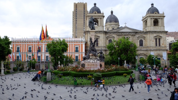 Plaza Murillo and Cathedral - La Paz
