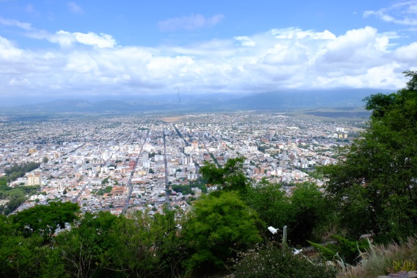 View of Salta from Cerro San Bernardo 