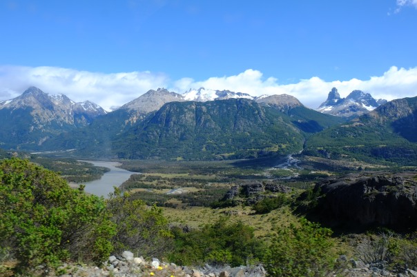 The Andes from Villa Cerro Castillo
